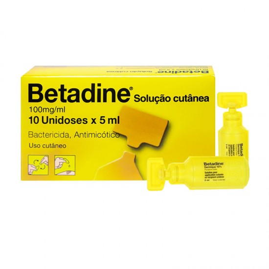 Betadine Sol cut 100mg/ml 10x5ml