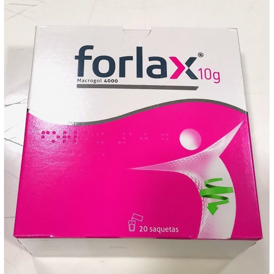 FORLAX PO SOL OR 10 G X 20