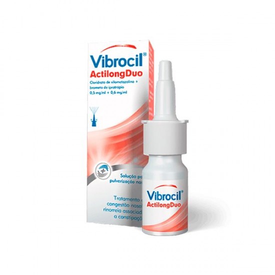 Vibrocil Actilongduo 0.5 Mg/ml + 0.6 Mg/ml Sol. Para Pulv. N