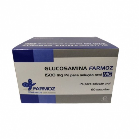 Glucosamina Farmoz (MG) Pó sol oral saq 1500mg 60