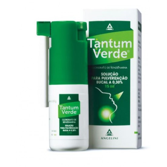 TANTUM VERDE 3 MG/ML SOL. PARA PULV. BUCAL