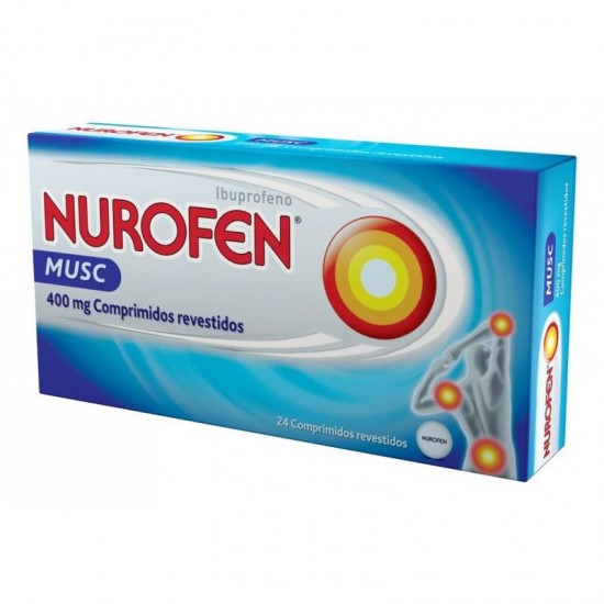 Nurofen Musc 400 Mg 24 Comp. Revest.