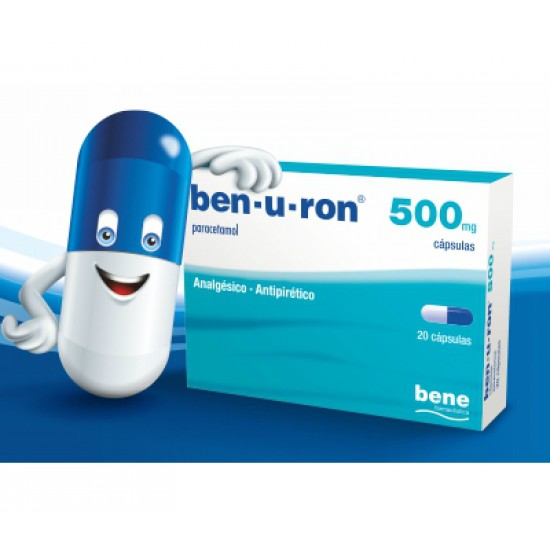 BEN U RON CÁPS 500 MG X 20