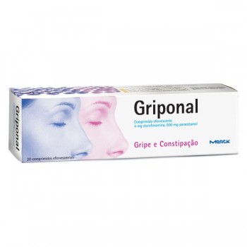 Griponal, 4/ 500 mg x 20 comp eferv