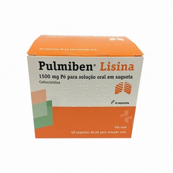 Pulmiben Lisina 1500 Mg 40 Pó Para Sol. Oral Em Saqueta