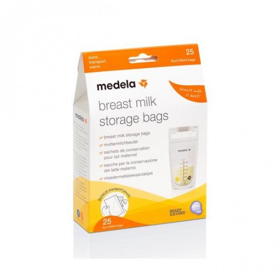 MEDELA SACO CONSERV LEITE 180MLX25