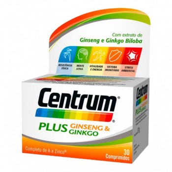 Centrum Plus Ginseng Ginkgo Compx30