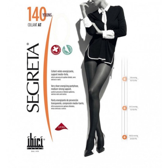 IBICI Segreta Young Collant AT 140 Noisette T3