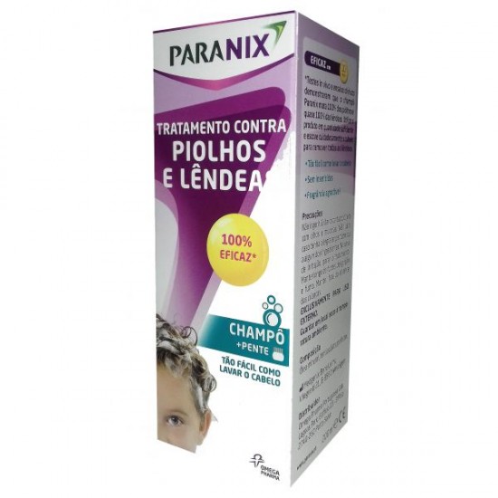Paranix Champô Tratam Piolhos/Lêndeas 200ml