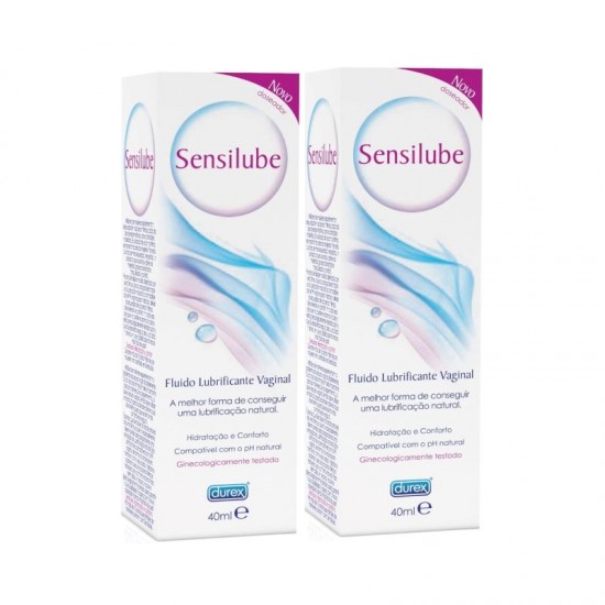 DUREX SENSILUBEFL LUBRIF VAG40ML+OF 40ML