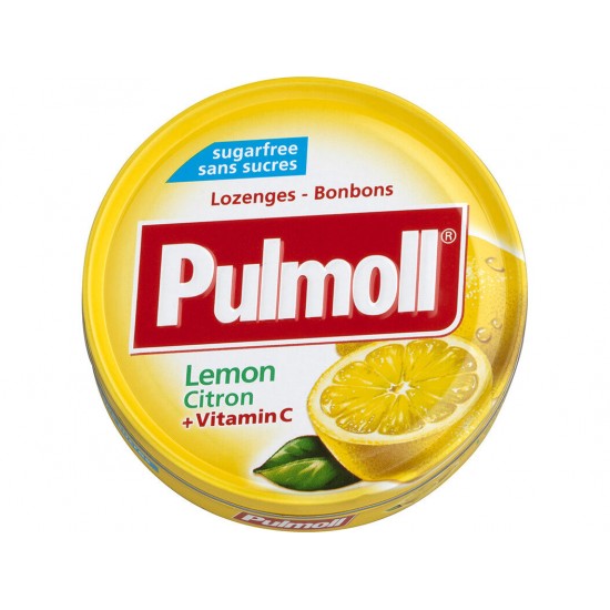 PULMOLL PST LIMÃO + VIT C S/ AÇUCAR 45G