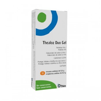 Thealoz Duo Gel Oftalmico Unid 0,4g X 30