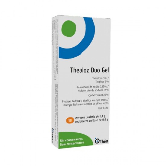 Thealoz Duo Gel Oftalmico Unid 0,4g X 30