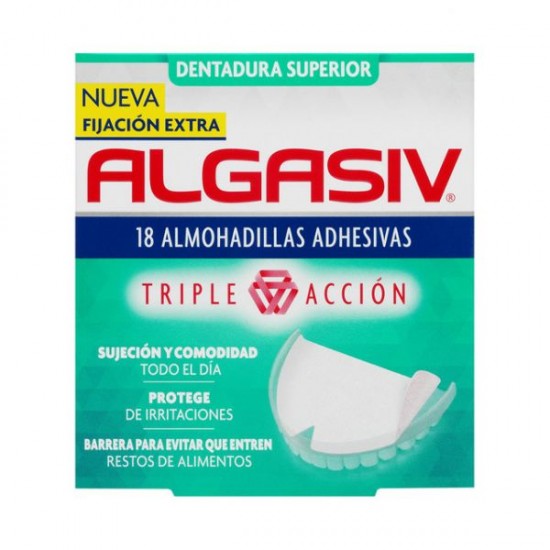 Algasiv Almofad Adesivas Dent Sup X18