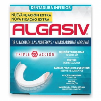 Algasiv Almofad Adesivas Dent Inf X18
