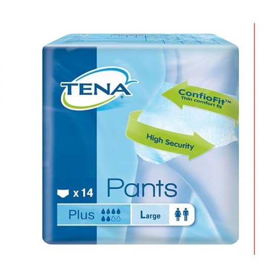 TENA PANTS CUECA GDE 100/135CM X14