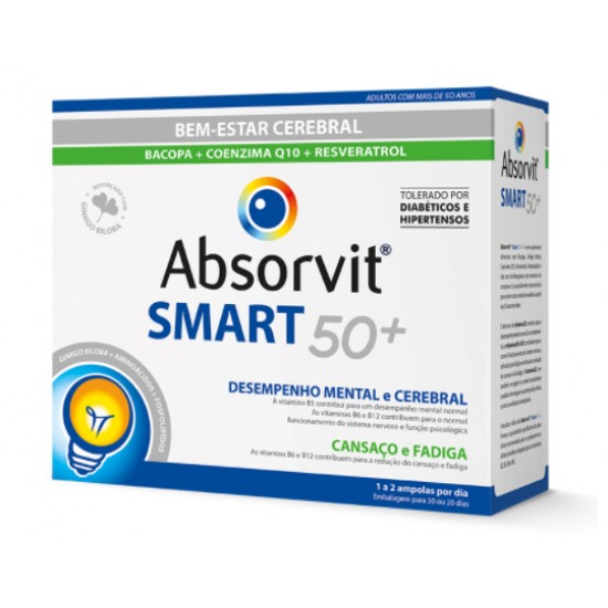 Absorvit Smart 50+ Cáps 30
