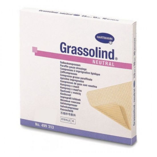 Grassolind Cpssa Pda 5x5 Cm X 10 compressa