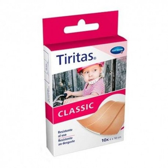 Tiritas Tela Classic Pensos 6cmx10cm 10