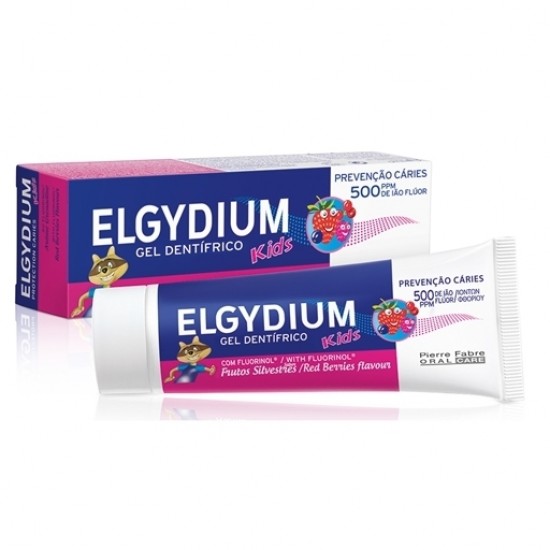 ELGYDIUM KIDS GEL DENT FRUT SILVES 50ML