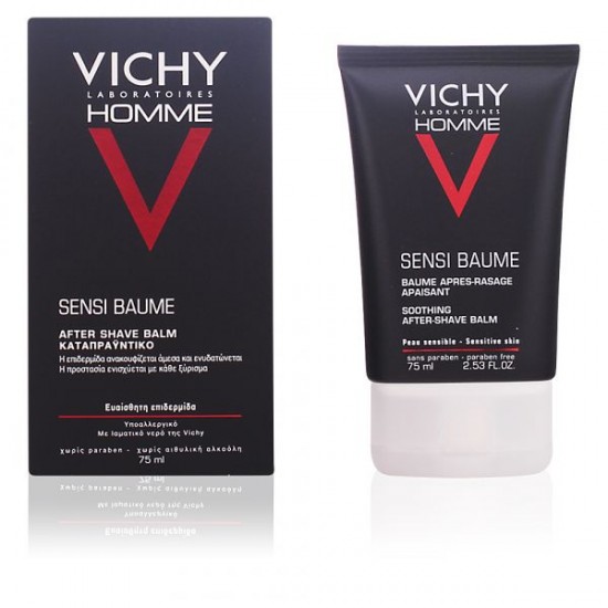 VICHY HOMME SENSI BAUME MINERAL 75 ML