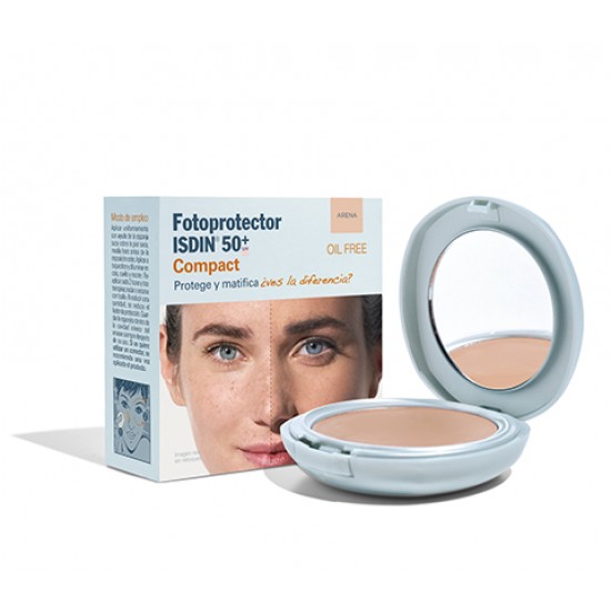 Fotoprotector Isd Compact Spf50+ Areia 10g