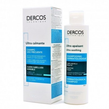 Dercos Ultra Apaziguante Champô Cabelo Normal/Oleoso 200ml