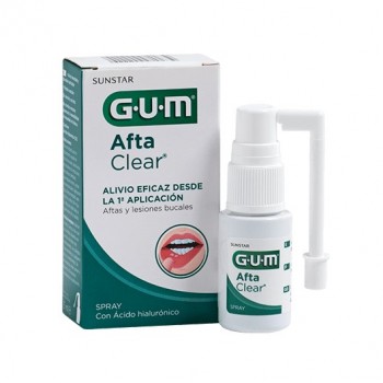 GUM AFTA CLEAR SPRAY 15ML