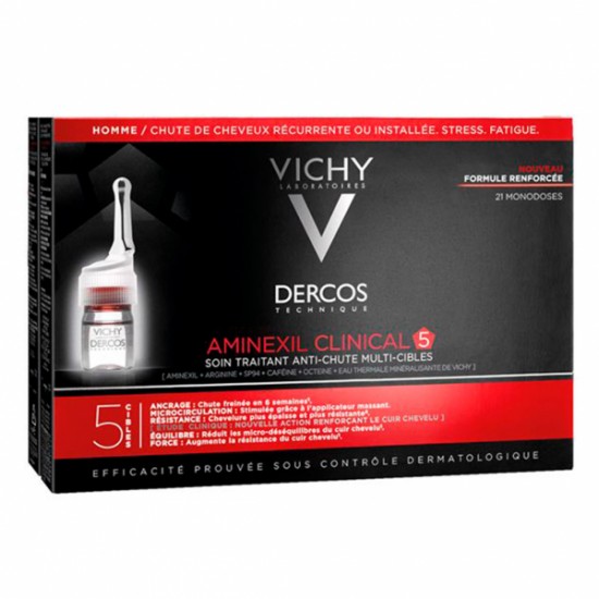 Dercos Aminexil Amp Clinical Queda Cabelo Homem 21