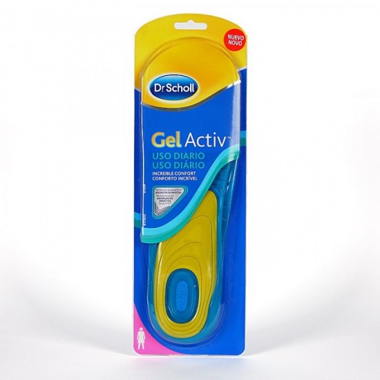 Dr. Scholl GelActiv Diário/Sport/Prof Palmilha Uso Diário Mulher T38-42 2