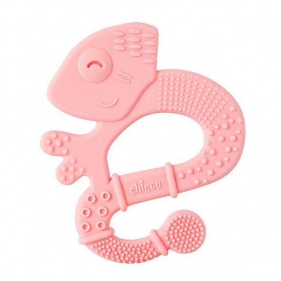 Chicco Mordedor Mord Super Soft Iguana Rosa 2m+