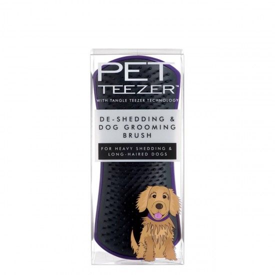 PET TEEZER DETANGLING - PURPLE/GREY