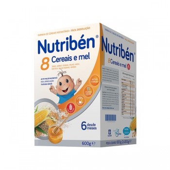 NUTRIBEN 8 CEREAIS E MEL 600GR