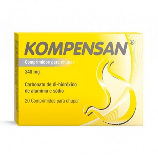 KOMPENSAN COMP 340 MG X 20