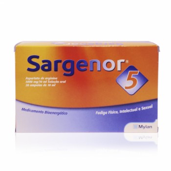 SARGENOR 5 AMB BEB 5 G X 20