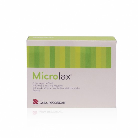 MICROLAX 450 MG/5 ML + 45 MG/5 ML 6 SOL. RECTAL