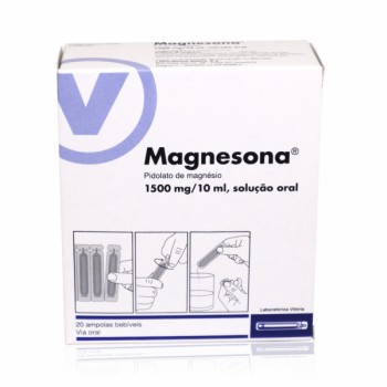 MAGNESONA AMP BEB 1,5 G 10 ML X 20