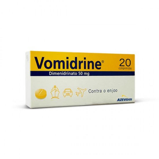 VOMIDRINE COMP 50 MG X 20