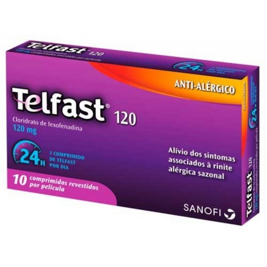 TELFAST 120 COMP REV 120 MG X 10