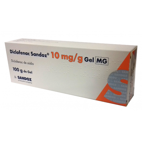 DICLOFENAC SANDOZ 10 MG/G GEL 10 MG/G GEL