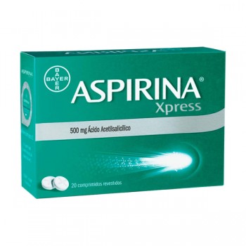 Aspirina xpress 500 Mg 20 Comp. Revest.
