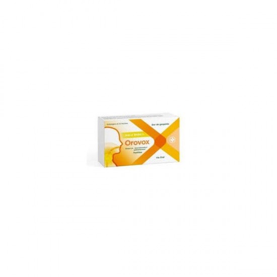 OROVOX MEL E LIMÃO 1.2 MG + 0.6 MG PASTILHA  - 24