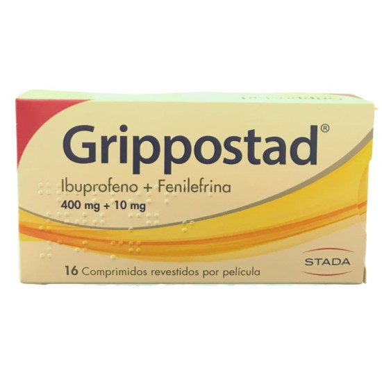 GRIPPOSTAD 400 MG + 10 MG COMP REV    - 16