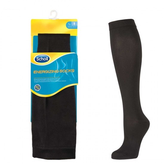 Dr. Scholl Energizing Socks Meia Suave Mulher Preto T35