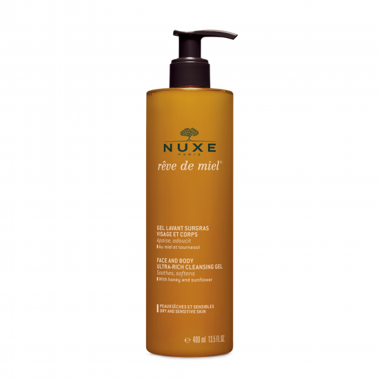 NUXE REVE DE MIEL GEL LAV CORPO/ROSTO 400ML