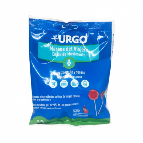 Urgo Enjoo Movimento Chupa-chupa Morango/Cola 10