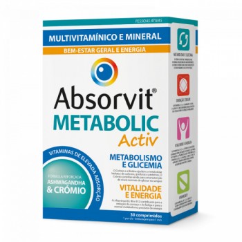 ABSORVIT METABOLIC ACTIV COMP 30