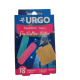 URGO GLITTER PENSO 3 CORES 2 TAM X18 CAIXA 18UNIDADE(S) 3 CORES E 2 TAMANHOS