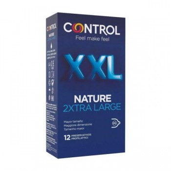 CONTROL NATURE XXL X12 PRESERVATIVOS