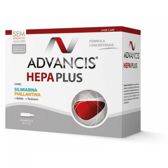 Advancis Hepa Plus Amp 15ml X 20 amp beb